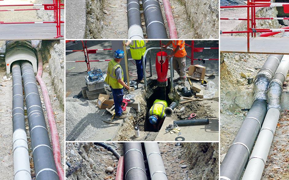 travaux assainissement Voulangis
